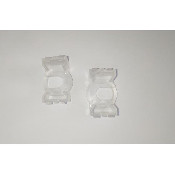 PP PE Transparent Injection Molding Parts Texture Polished Electroplating