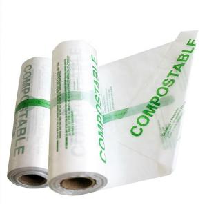 Buy cheap PE Plastic Type PLA PBAT Compostable Cornstarch Dry Cleaning Poly Food Packaging Bags product