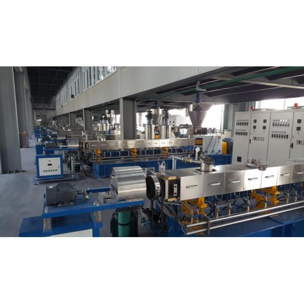 Wood Powder PE PP PVC PS Plastic Compounding Extruder Wpc Granulator Machine Wpc Pellets Machine