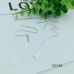 Buy cheap 2018 New Style Tassel Earring Beautiful Silver Earrings For Women CC169 product