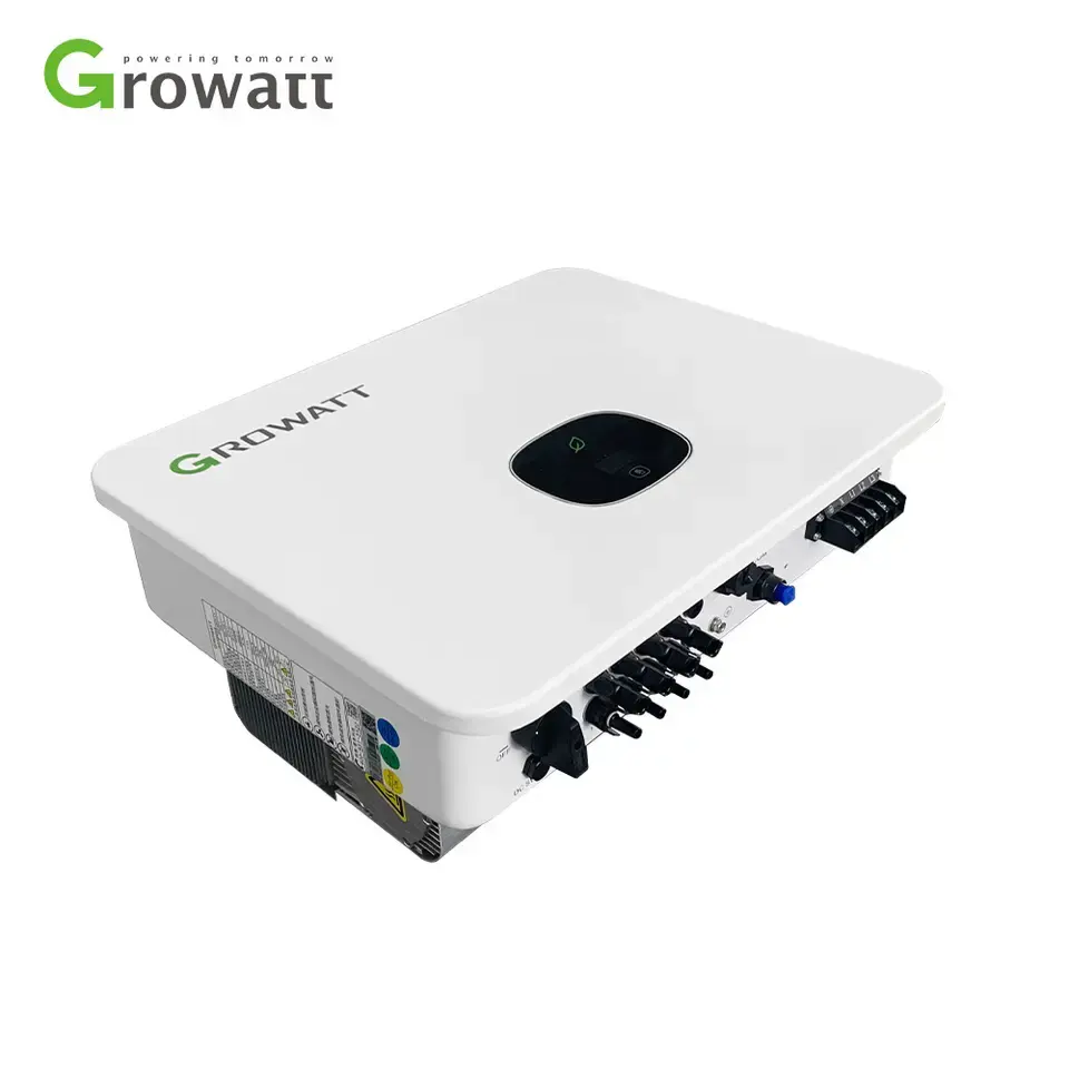 Growatt MOD 15KTL3-X Competitive Price Solar Inverter 15kw Three Phase on Grid 2 MPPT WIFI Inverter in Stock in Europe