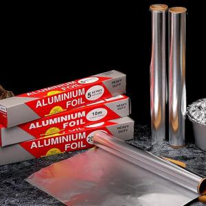Buy cheap Non Toxic Aluminum Foil Roll Material Shape For Food Outside Packing product