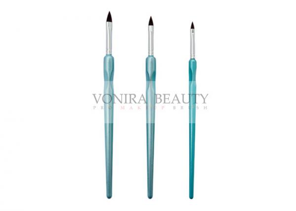 Quality 3Pcs Uv Gel Painting Drawing Acrylic Nail Art Brushes Pen Reusable for sale
