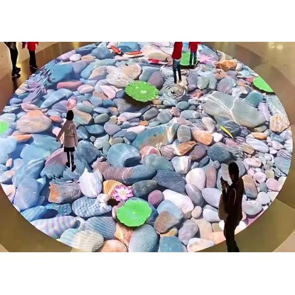 3840hz/s Refresh Rate Sparkling Light Dance Floor Module Qty W2 X H4 8PCS for Any Temperature Range -20°C To 60°C