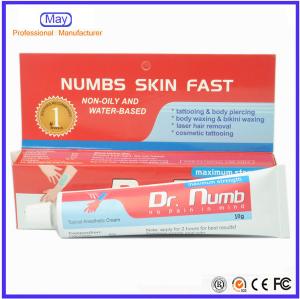 Buy cheap 10g Dr. NUMB Anaesthetic Numbs Skin Fast Cream No Pain Cream For Tattoo Makeup Manufactur product