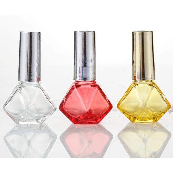 8ml Nail Polish Diamond Glass Split Bottle Customized Colorful