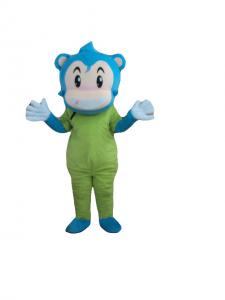 China Green Clothes Monkey mascots costumes advertising mascots Dragon hallowen event costume on sale