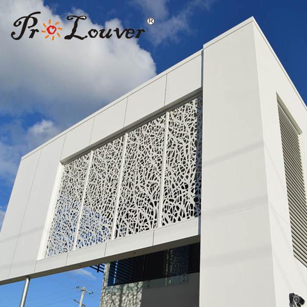 Factory Price CNC Laser Cut Aluminum Screen for Exterior Decorative