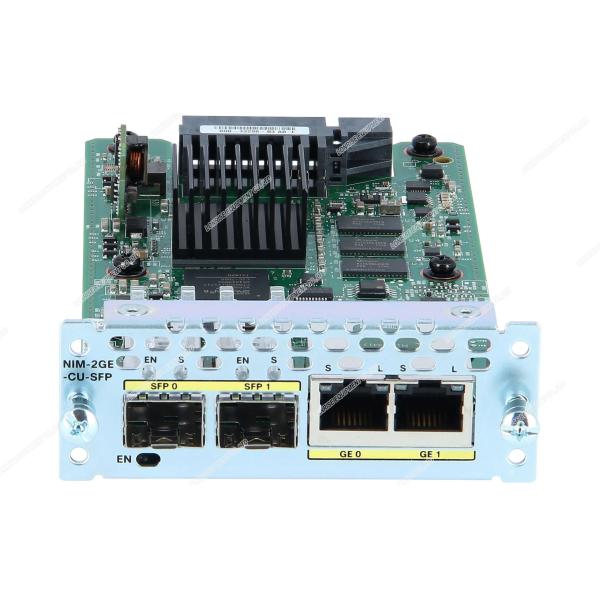 1 Year Warranty SM-2GE-SFP-CU Cisco Router Modules - Varying Dimensions Ready To Ship Original New