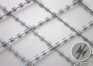 Buy cheap Anti Climbing Security Fence BTO-22 Diamond Razor Mesh product
