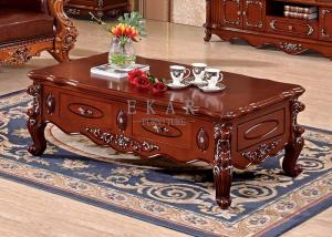 Buy cheap Antique furniture living room coffee table wood furniture french style table product