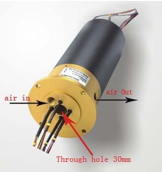Quality Electrical and Pneumatic hydraulics hybrid slip rings electric swivel slip ring for sale