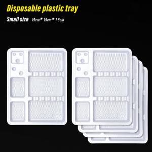 China Wholesale Autoclavable Dental Divided Instrument Plastic Tray Dental Disposable Plastic Instrument Tray on sale