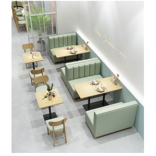 Modern Restaurant Furniture Stylish Western Restaurant Sofa and Chair
