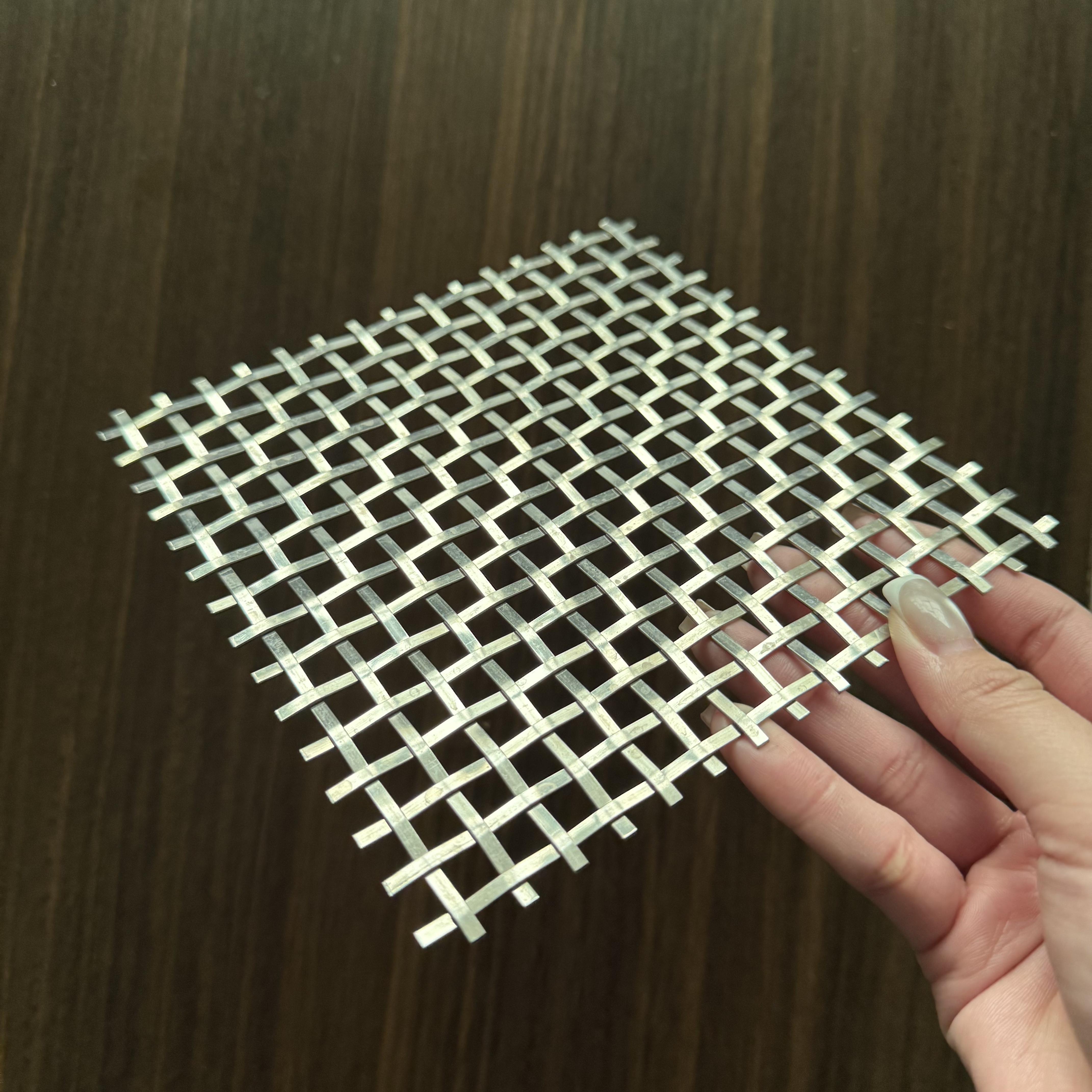 Buy cheap Hot Sale Aluminum Mesh Ceiling Panel 3mm Thick Waterproof Light Weight product