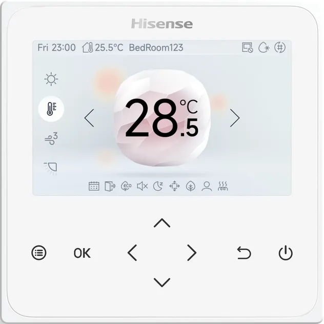 Hisense Remote Control for Wall Ventilation System with A+++ Efficiency