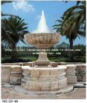 Hand Carved Stone Fountain, Outdoor Garden Water Fountain (YKOF-47)