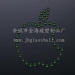 China Sprayer Accessories Ball Green Glassball With G100 Soda Lime Glass Balls on sale