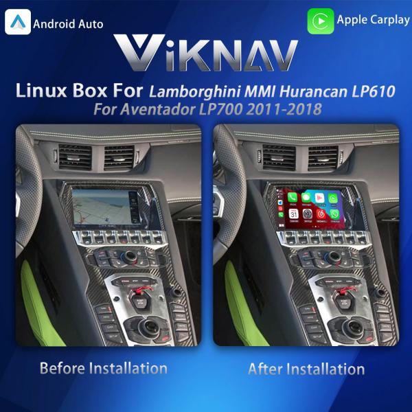 Viknav Linux Interface Box for Lamborghini MMI Hurancan LP610/Aventador LP700 2011-2018