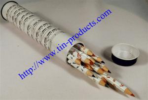 Buy cheap Tin promotional Colored Pencils Tin Case Set,Gift Packaging Box from China product