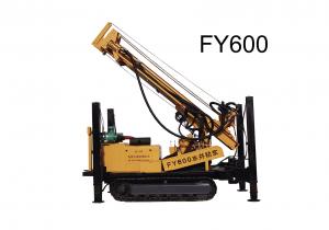 Buy cheap 600 Meter Deep Water Well Drilling Rig With Air Compressor Drilling Tools product