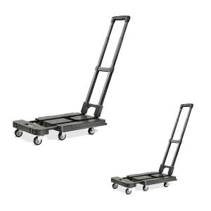Buy cheap Combinable Folding Platform Trolley 100kg , Small Portable Trolley Cart Six Wheels Wholesales product