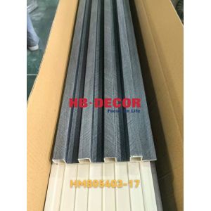 China 20mm Thickness Waterproof 3D WPC Wall Panel For FSC LEED And GREENGUARD Certified Buildings on sale