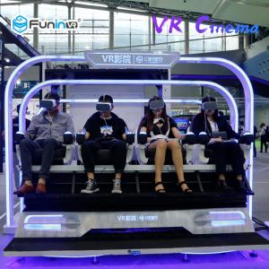 China Amusement Park 9d Virtual Reality Cinema / Electric Fly Flight Simulator on sale