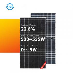 Buy cheap 545w Tw Monocrystalline Solar Panel Kit 550w 555w Mono Half Cut Solar Panel product