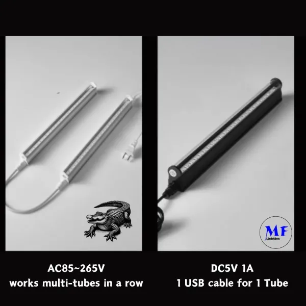 Factory Price PC Aluminium 6W 85 265V AC 5V DC IP43 LED UV Curing Light for Distinguish Money Solder Joint Protection UV Ink Curing Shadowles Adhesive