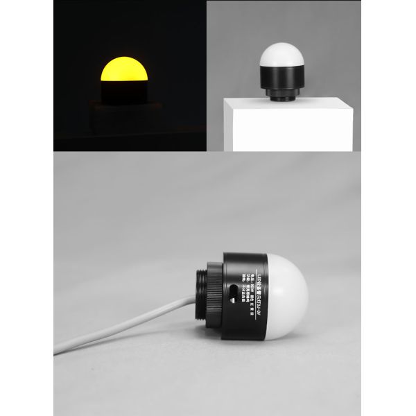 DC24V LED Indicator Lamp with IP65 Protection and 3 Color RYG Signal Indicator Light for Industrial Use