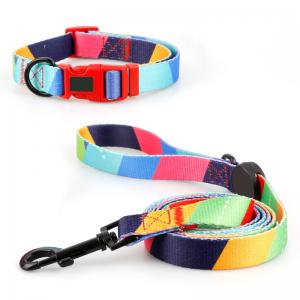 Buy cheap Lightweight Puppy Collar And Leash Set Firm Metal Buckle Adjustable Dog Leash product