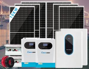 Buy cheap Residential Complete Off Grid Solar Energy System For Home Application Solar Panel Kit Power Generator 5KW 10kw product