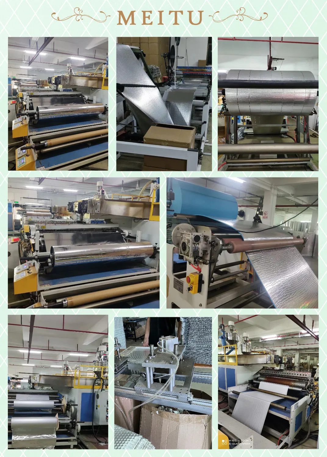 Light Weight Reflective EPE Foam Insulation Thermal Insulation Foam Roll