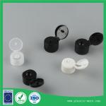 white or black color bottle head 24/410 PP material Clamshell flip lids