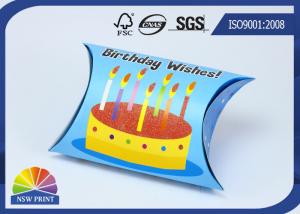 Buy cheap Multi Color Small Custom Pillow Box For Wine / Cosmetic / Garments Packaging product