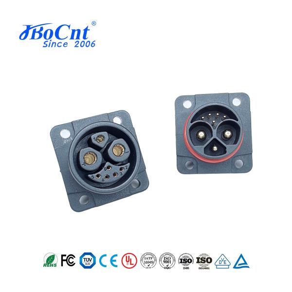 50A 80A stackable connector, IP67 waterproof connector, 2+1+5 battery pack