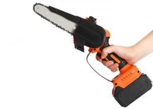 China 220V Cordless Electric Chainsaw , Anti Slip Cordless Mini Chainsaw 8 Inch on sale