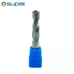 Buy cheap Solid Carbide Square End Mill , Straight Flute End Mill Customized Length product