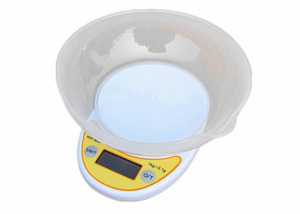 Quality Wide LCD Screen Display Kitchen Weighing Scale For Slim Diet Cooking for sale