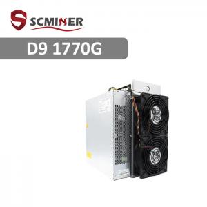Buy cheap D9 Bitmain Mining Machine 1770G 2839W Powerful Cooling System product