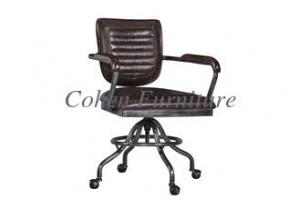 Buy cheap Soft High Back Leather Executive Chair / Desk Chair , Leather Swivel Desk Chair product