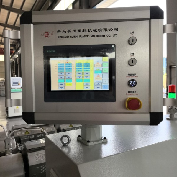 High Output Double Wall Corrugated Pipe Manufacturing Machine Plastic Drainage Pipe Extrusion Line