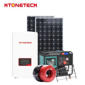 MPPT Controller Hybrid Solar Pv System Monocrystalline 100W