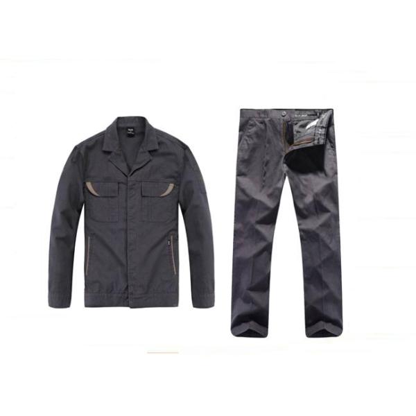 Comfortable Personalized Work Jackets Workwear And Trousers Deep Colour For Workers