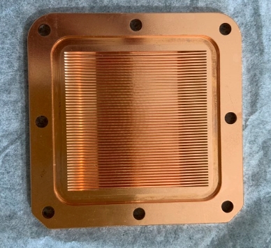 Dia 8mm Copper Pipe Heatsink 150W For LED Light