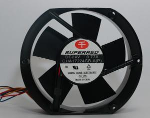 Buy cheap DC24V PBT Vehicle Cooling Fan , 23dB Noise Level 0.77A Automotive Cooling Fan product