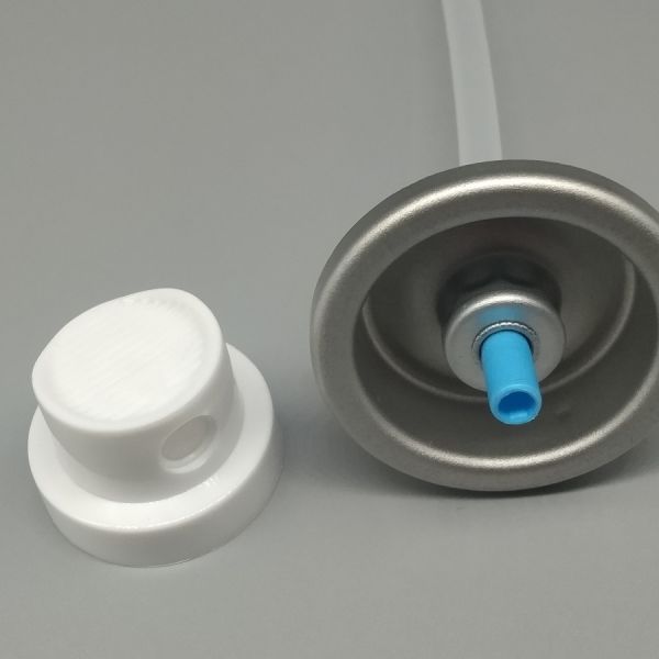 Installation and maintenance demonstration of powder spray gun valve