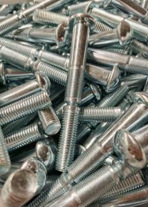 Buy cheap White Tin Zinc Plating Ring Grooved Lock Bolts For Oscillating Screen product