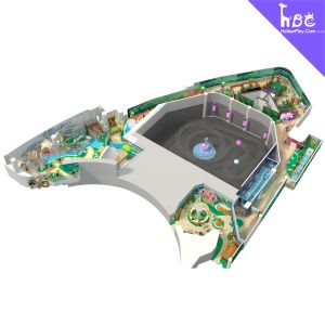 Buy cheap Indoor Pirate Ship Playground with Slides and Climbing Walls product